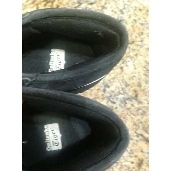 7.5 - Onitsuka Tiger Black and White High Tops Sneakers D3Q2L - Picture 11 of 12